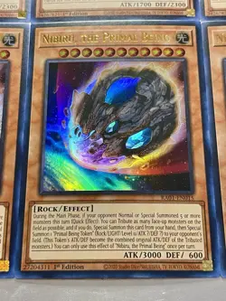 3x Nibiru, The Primal Being + 3x Artifact Lancea | RA01 | NM | YuGiOh! - Image 5