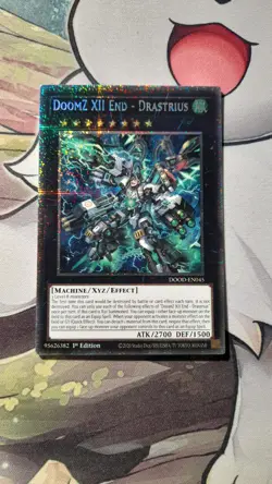 DOOD-EN045 DoomZ XII End - Drastrius Starlight Rare 1st Edition YUGIOH - Image 1