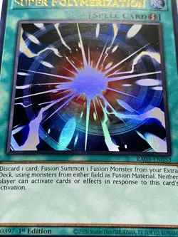 3x Super Polymerization | RA03-EN053 | Ultra Rares | NM | 1st Ed | YuGiOh! - Image 2