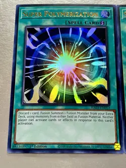 3x Super Polymerization | RA03-EN053 | Ultra Rares | NM | 1st Ed | YuGiOh! - Image 3