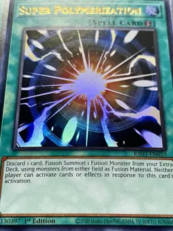 3x Super Polymerization | RA03-EN053 | Ultra Rares | NM | 1st Ed | YuGiOh! - Image 4