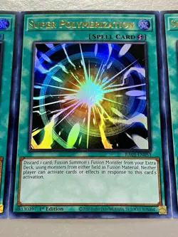 3x Super Polymerization | RA03-EN053 | Ultra Rares | NM | 1st Ed | YuGiOh! - Image 5