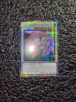 Yugioh! Accel Synchro Stardust Dragon MP24-EN030 Quarter Century Secret Rare NM - Image 1