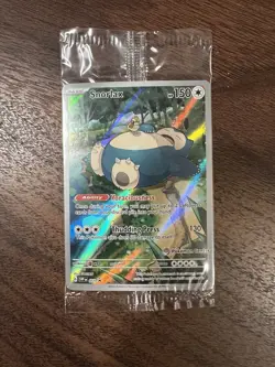 Snorlax 051 (Pokemon Center Exclusive) SV: Scarlet & Violet Promo Card SEALED - Image 1