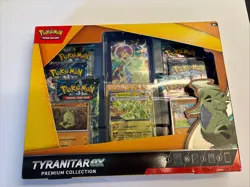 2024 POKEMON Trading Card Games Tyranitar Ex Premium Collection NEW SEALED - Image 1