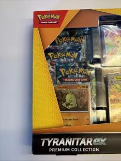 2024 POKEMON Trading Card Games Tyranitar Ex Premium Collection NEW SEALED - Image 2