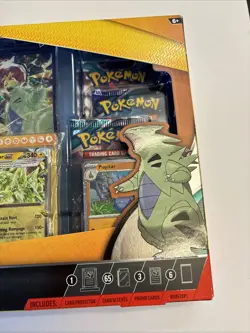 2024 POKEMON Trading Card Games Tyranitar Ex Premium Collection NEW SEALED - Image 4
