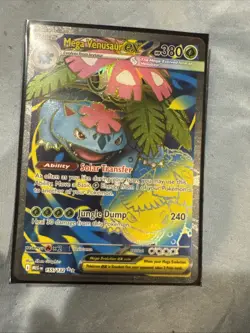 Mega Venusaur EX 155/132 Mega Evolution ENGLISH Pokemon TCG Card NM Ultra Rare - Image 1
