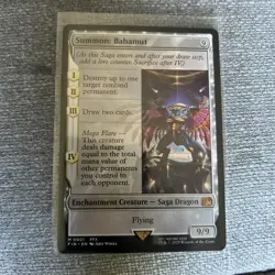 Summon: Bahamut Magic: The Gathering Card Final Fantasy - Image 1