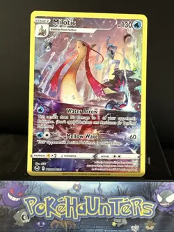 Pokemon Card Milotic TG02/TG30 Silver Tempest Full Art Character Holo Rare NM - Image 1