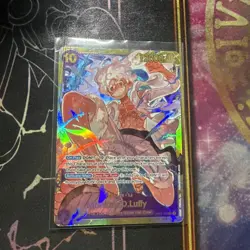 One Piece Card Game OP05-119 Monkey D Luffy Gear 5 SEC English - Image 1