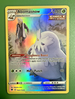 Abomasnow TG01/TG30 - Pokemon SWSH0: Astral Radiance Trainer Gallery Holo NM - Image 1
