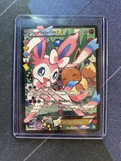 Pokemon Sylveon EX 2016 RC32/32 Holo Generations Set Radiant Collection - Image 1