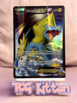 Manectric EX - 113/119 - XY Phantom Forces - Ultra Rare Pokemon - 'A' -TCGKITTEN - Image 1