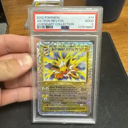 PSA 2 2002 Pokemon Legendary Collection Jolteon 14/110 Reverse Holo Foil - Image 1