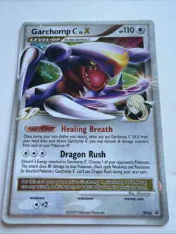 Pokemon TCG Garchomp C Lv.X DP Black Star Promotional Dp46 Holo Promo 1st... - Image 1