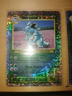 Pokemon Legendary Collection Nidoqueen Grimer Metapod Vintage Wotc Reverse Holo - Image 2