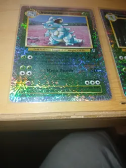 Pokemon Legendary Collection Nidoqueen Grimer Metapod Vintage Wotc Reverse Holo - Image 5