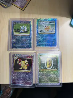Pokemon TCG Legendary Collection Dark Wartortle Reverse Firework Holo #39 Clean - Image 1