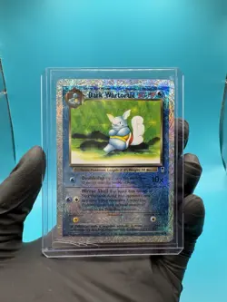 Pokemon TCG Legendary Collection Dark Wartortle Reverse Firework Holo #39 Clean - Image 2