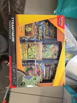 Pokemon TCG Tyranitar EX Premium Collection Promo Collection Box 6 Booster Packs - Image 2
