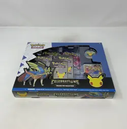 Pokemon TCG Celebrations 25th Anniversary Zacian Deluxe Pin Collection Box - Image 5