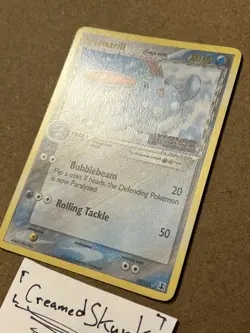 Pokemon TCG Azumarill (Delta) EX Delta Species 19/113 Reverse Holo Rare - Image 5