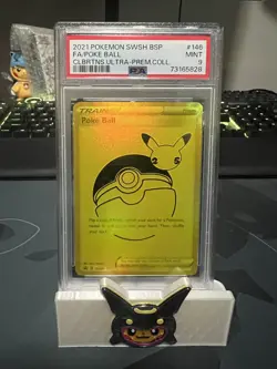PSA 9 Pokemon Poke Ball #146 Promo Celebrations Ultra Premium Collection - Image 1