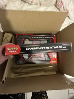 Pokemon TCG Team Rocket’s Mewtwo Ex Box | BRAND NEW and SEALED - Image 2