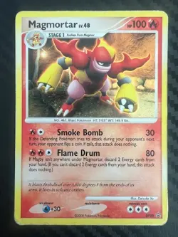 Pokemon TCG Magmortar DP20 Diamond & Pearl Promos Holo DMG - Image 1