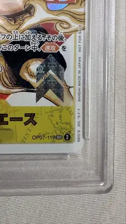 [PSA10] mc01 Rare Asian Version Psa10 Ace Flagship Winner One Piece Card - Image 5