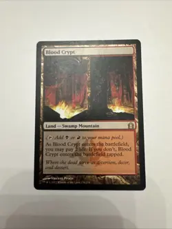 Blood Crypt Return to Ravnica Mtg Magic The Gathering Card Lightly Played - Image 1