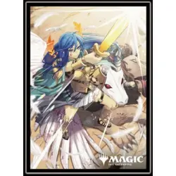 Ensky 80 Players Card Sleeve Protector Foundation FDN Brigone,Soldier of Meletis - Image 1
