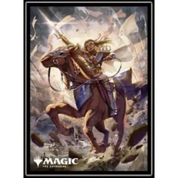Ensky 80 Players Card Sleeve Protector Foundation FDN Adeline,Resplendent Cathar - Image 1