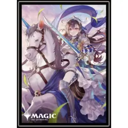 Ensky 80 Players Card Sleeve Protector Foundation FDN Syr Elenora,the Discerning - Image 1