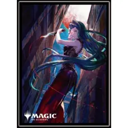 Ensky 80 Players Card Sleeve Protector Foundation FDN Aphelia, Viper Whisperer - Image 1