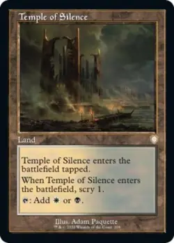 Temple of Silence - Near Mint MTG Commander: The Brothers' War - Image 1