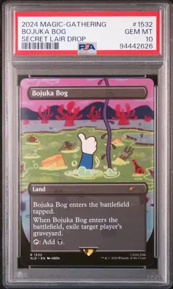 2024 MTG SECRET LAIR DROP #1532 BOJUKA BOG PSA 10 - Image 1