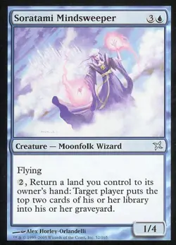 Soratami Mindsweeper - Light Play MTG Betrayers of Kamigawa - Image 1