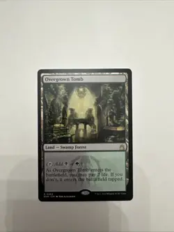 Overgrown Tomb Ravnica Remastered Mtg Magic The Gathering Card - Image 1