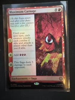 MTG Maximum Carnage Marvel's Spider-Man (FOIL) - Image 1