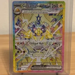 Galvantula ex 168/142 - Stellar Crown SCR Illustration Rare - Pokemon TCG Card - Image 1
