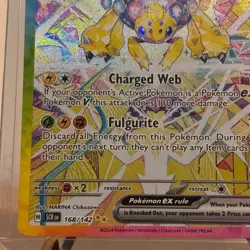 Galvantula ex 168/142 - Stellar Crown SCR Illustration Rare - Pokemon TCG Card - Image 4