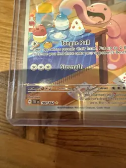 Lickitung - 180/162 - Pokemon Temporal Forces Illustration Rare Card Nm - Image 4