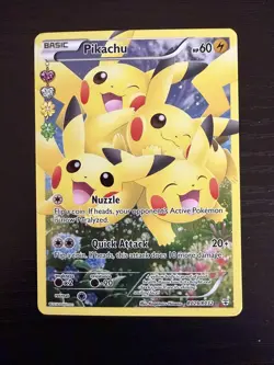 Pikachu (Full Art) RC29/32 Generations: Radiant Collection Pokemon English NM - Image 1