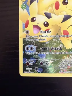 Pikachu (Full Art) RC29/32 Generations: Radiant Collection Pokemon English NM - Image 5
