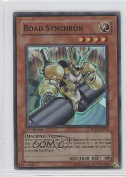 Road Synchron 1st Ed. YuGiOh 5D's 2 Starter Deck #5DS2-EN006 2009 READ - Image 1