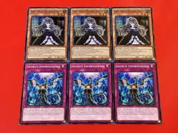 3x Infinite Impermanence + 3x Ghost Belle & Haunted Mansion | NM | YuGiOh! - Image 1