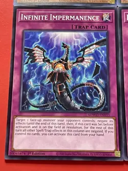 3x Infinite Impermanence + 3x Ghost Belle & Haunted Mansion | NM | YuGiOh! - Image 3