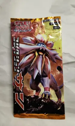 Pokemon Cards Game Collection 1 Pack Japanese NEW Sun & Moon sealed - Image 1